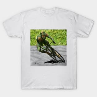Orc Cyclist Bike Racing Fantasy Illustration T-Shirt